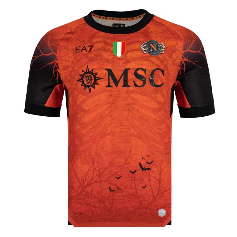 2025/26 Napoli Halloween Shirt - Orange
