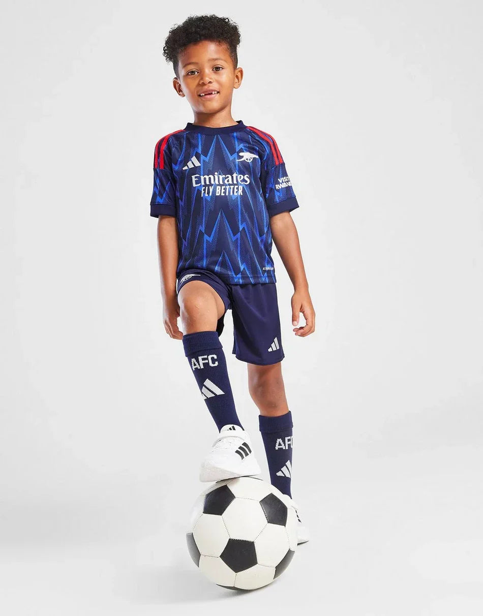 2025/26 Arsenal Kids Football Kit Away