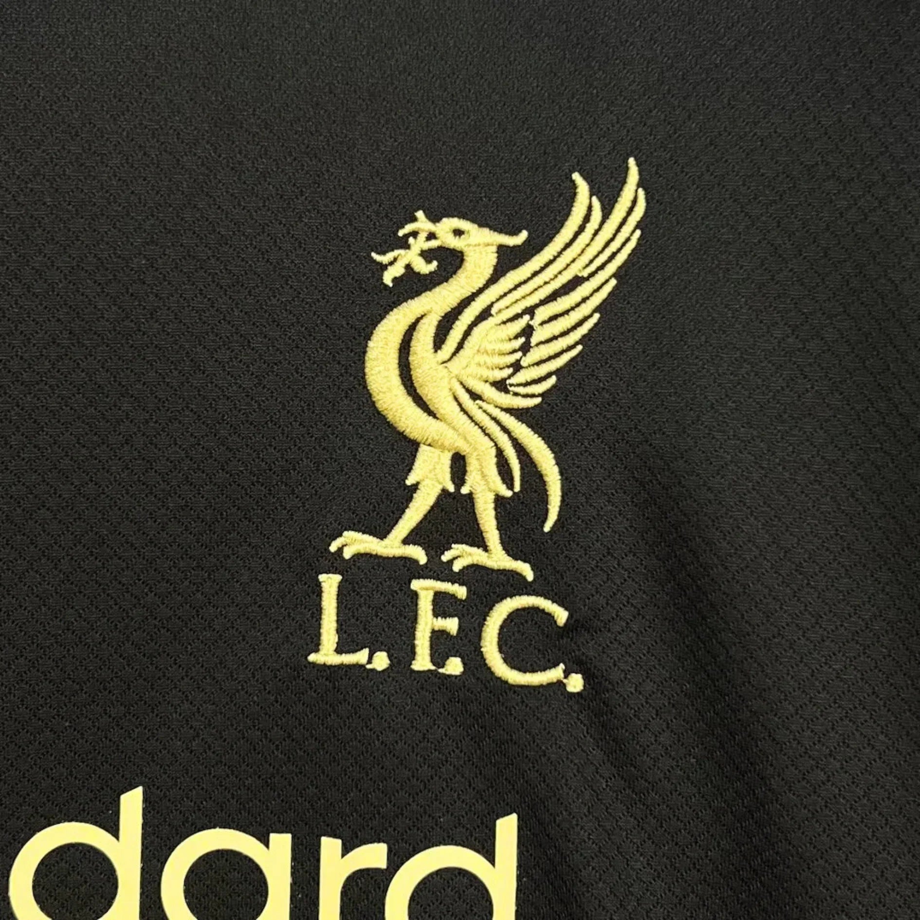 25/2026 Liverpool Black Gold Shirt - Special Edition