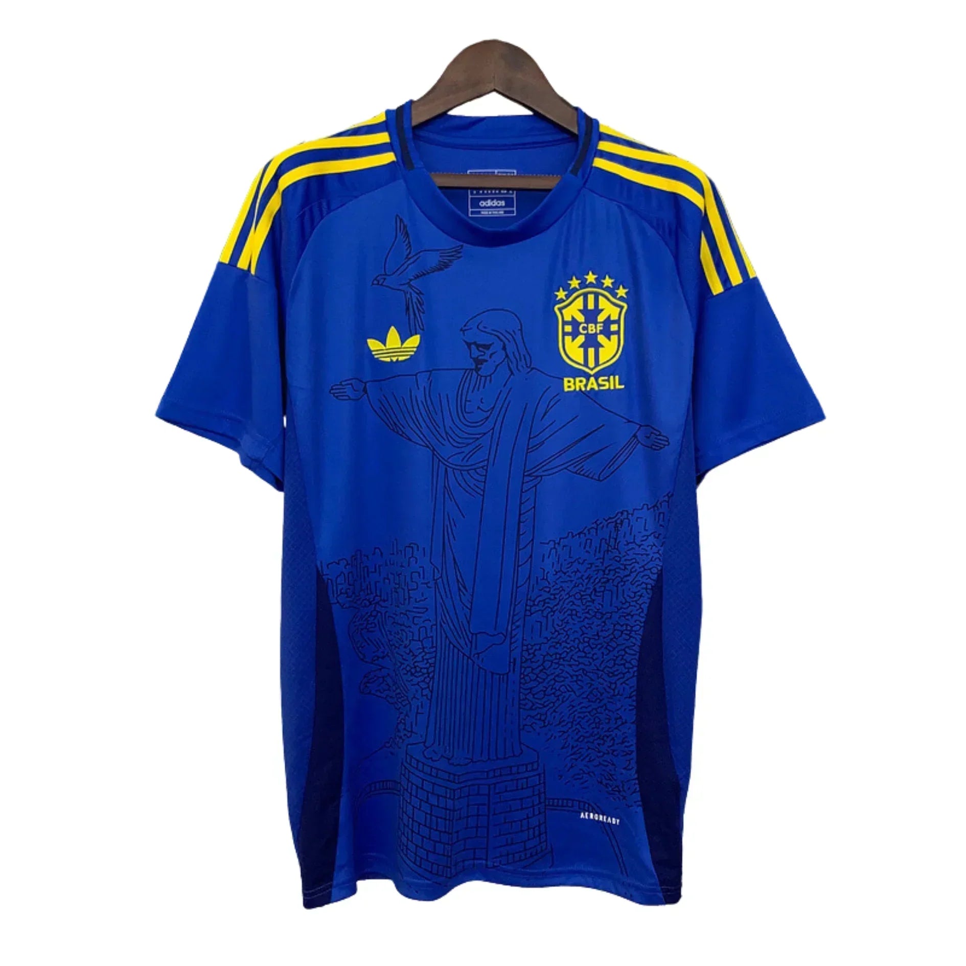 2025 Brazil Jesus Blue Shirt