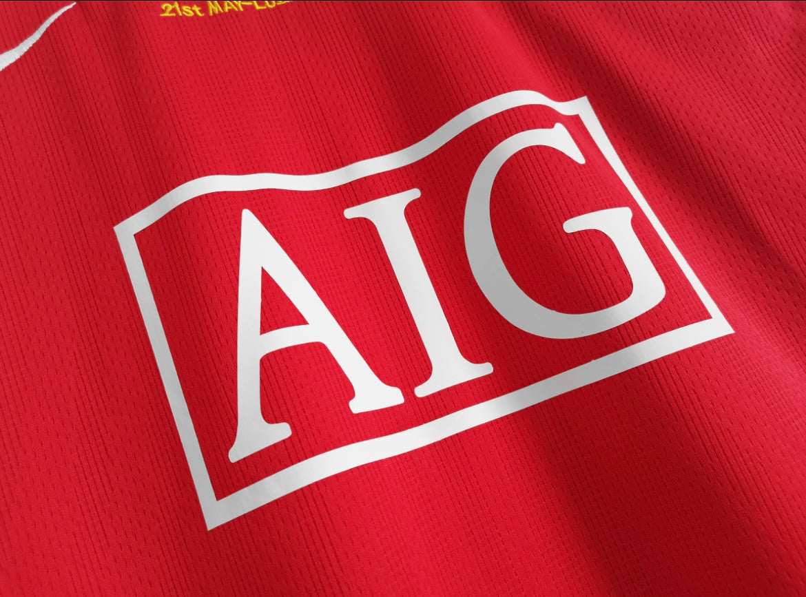 2007/08 Manchester United Home Shirt