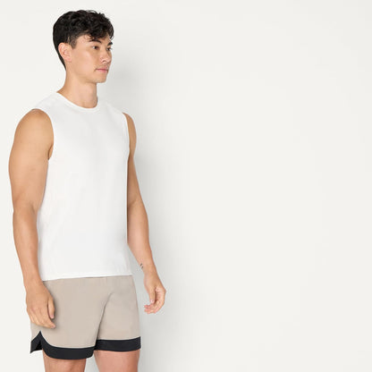 Amazon Essentials Men's Active Quick Dry Tech Stretch Lightweight Sleeveless Muscle Shirt