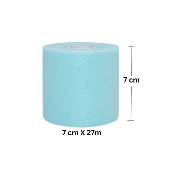 Teal Pre-Wrap Headband – Non-Slip Performance (4 Rolls)