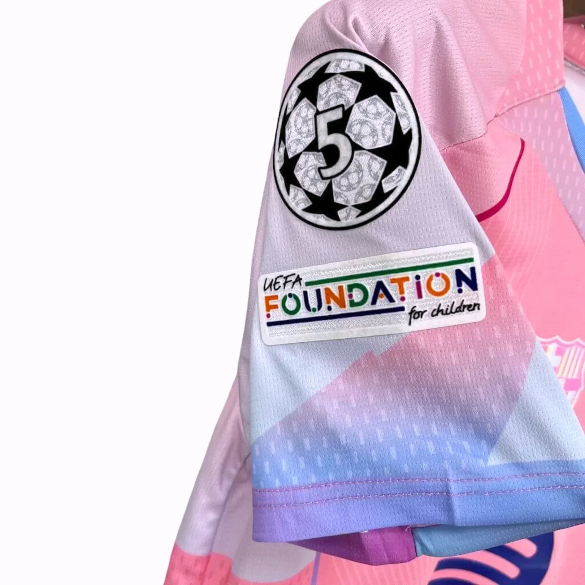 2025/26 FC Barcelona Total 90 Pink Shirt