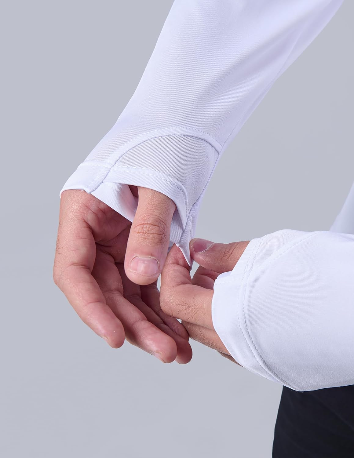 Liberty Imports Men's Athletic Long Sleeve T Shirts with Thumbholes T-Shirt (Pack of 3)