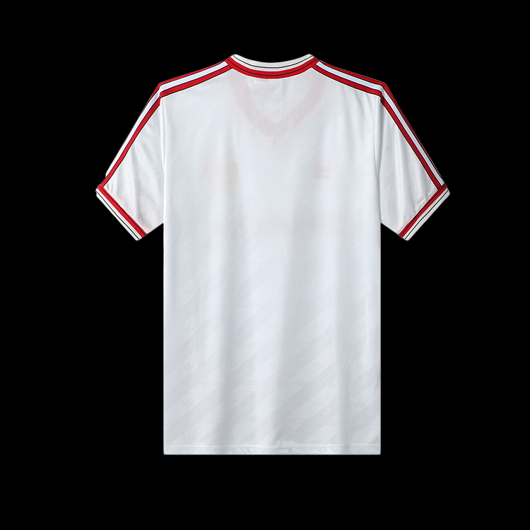 1986-1988 Manchester United Retro Away Shirt - White