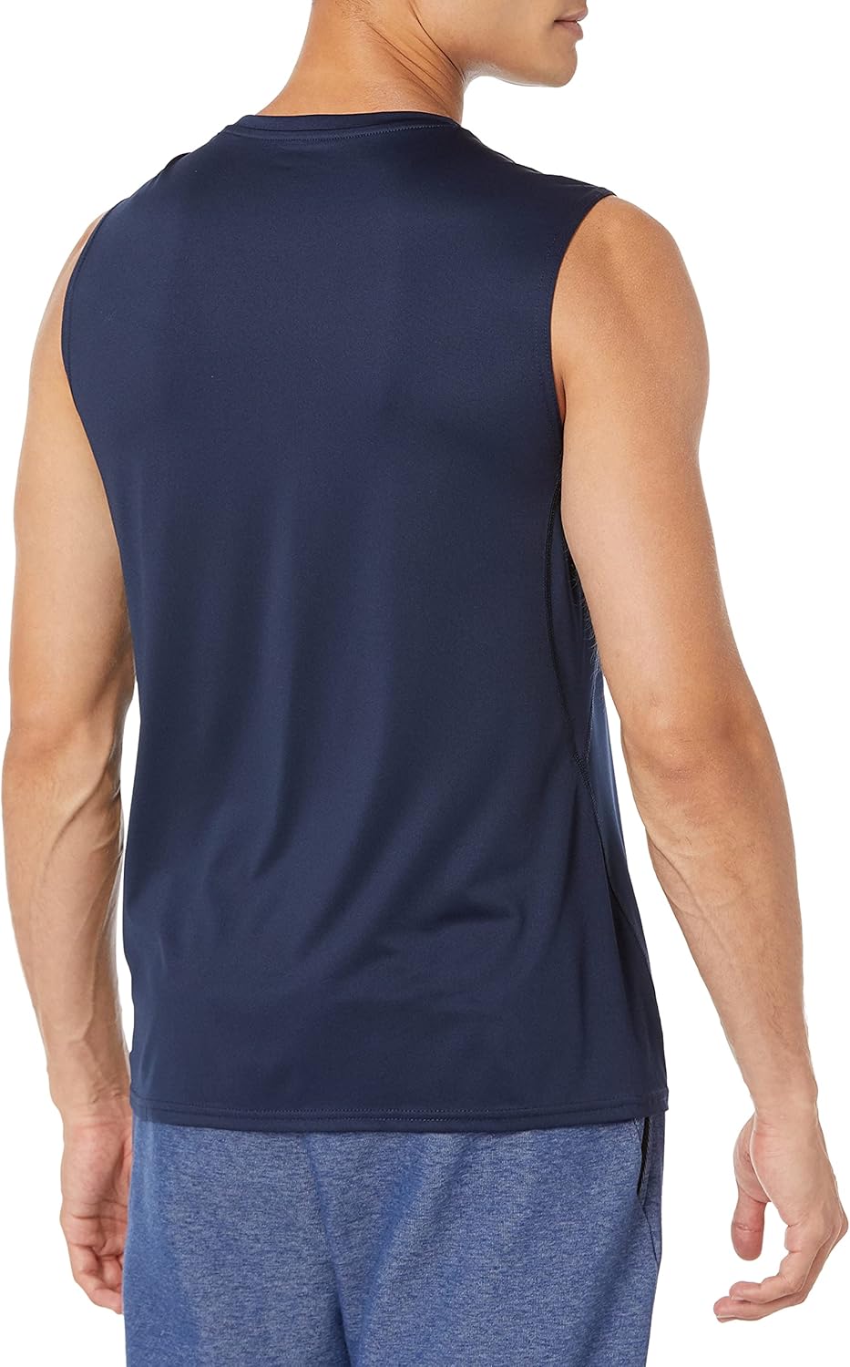 Amazon Essentials Men's Active Quick Dry Tech Stretch Lightweight Sleeveless Muscle Shirt