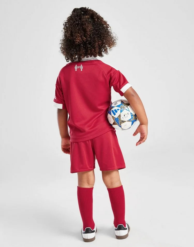25-2026 Liverpool Home Kids Football Kit