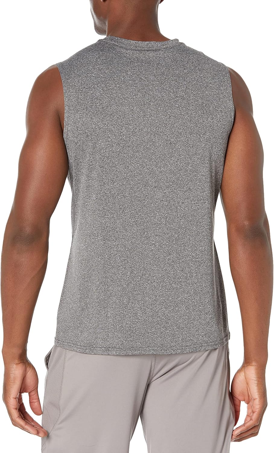 Amazon Essentials Men's Active Quick Dry Tech Stretch Lightweight Sleeveless Muscle Shirt