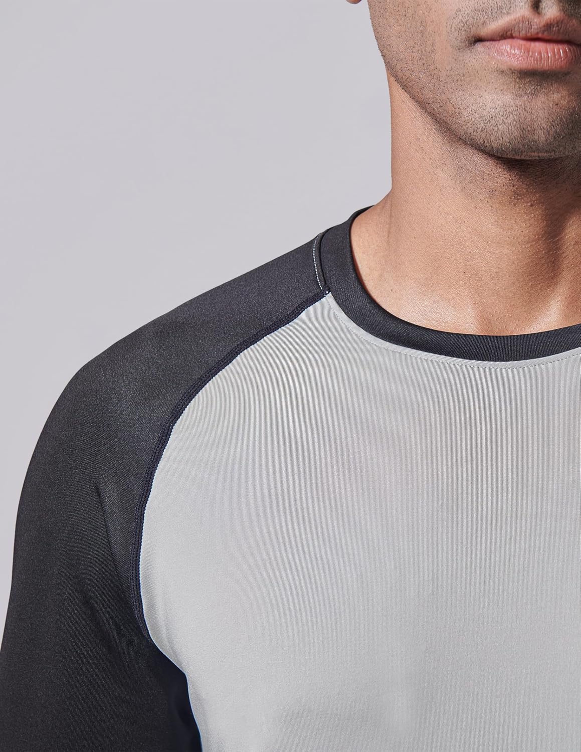 Liberty Imports Men's Athletic Long Sleeve T Shirts with Thumbholes T-Shirt (Pack of 3)