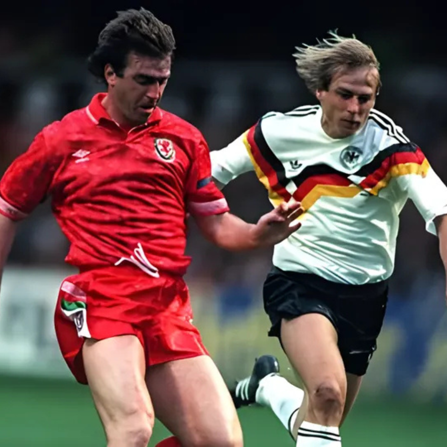 1990/92 Wales Retro Home Shirt