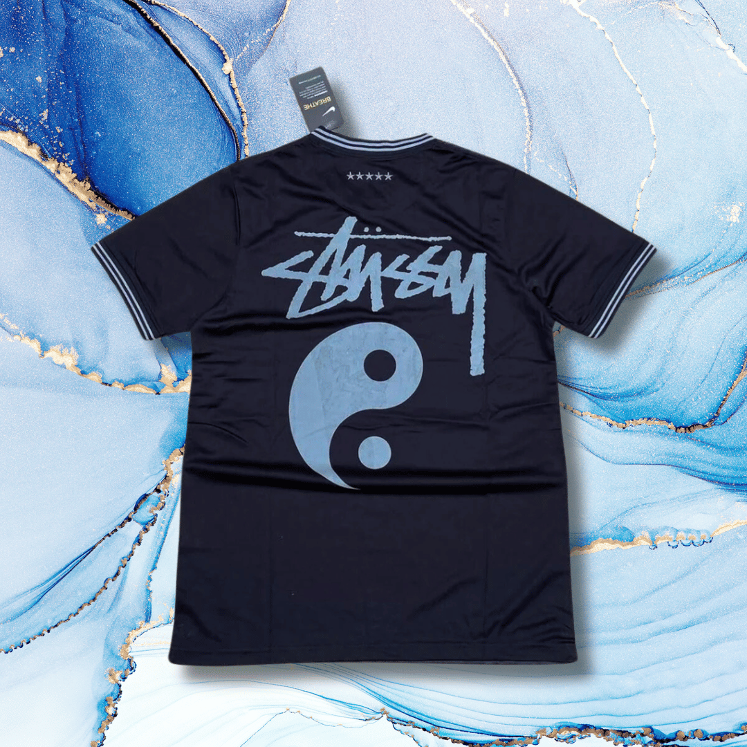 Brazil Stussy Black Marble Edition Shirt