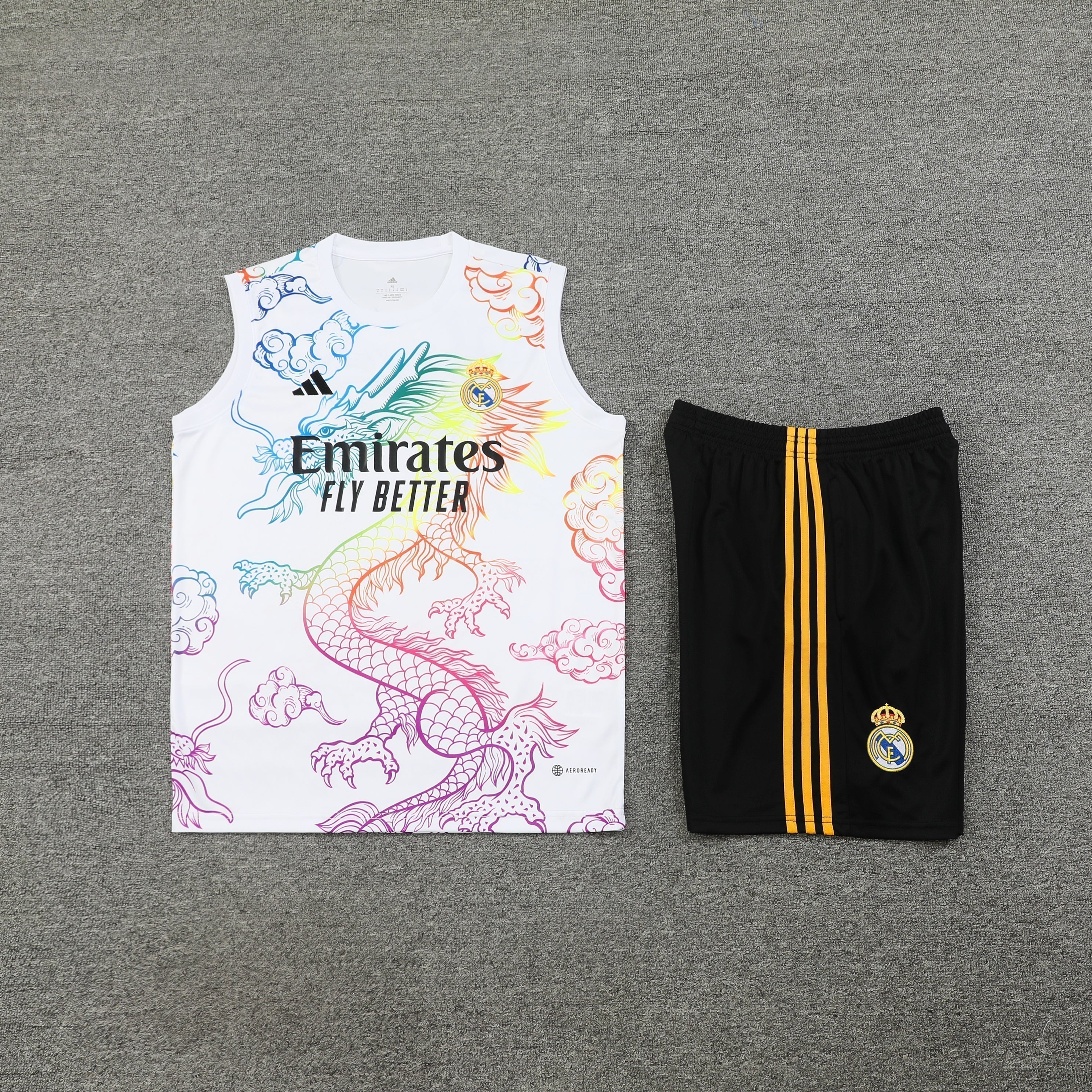 Real Madrid White Dragon Training Set 2024/25