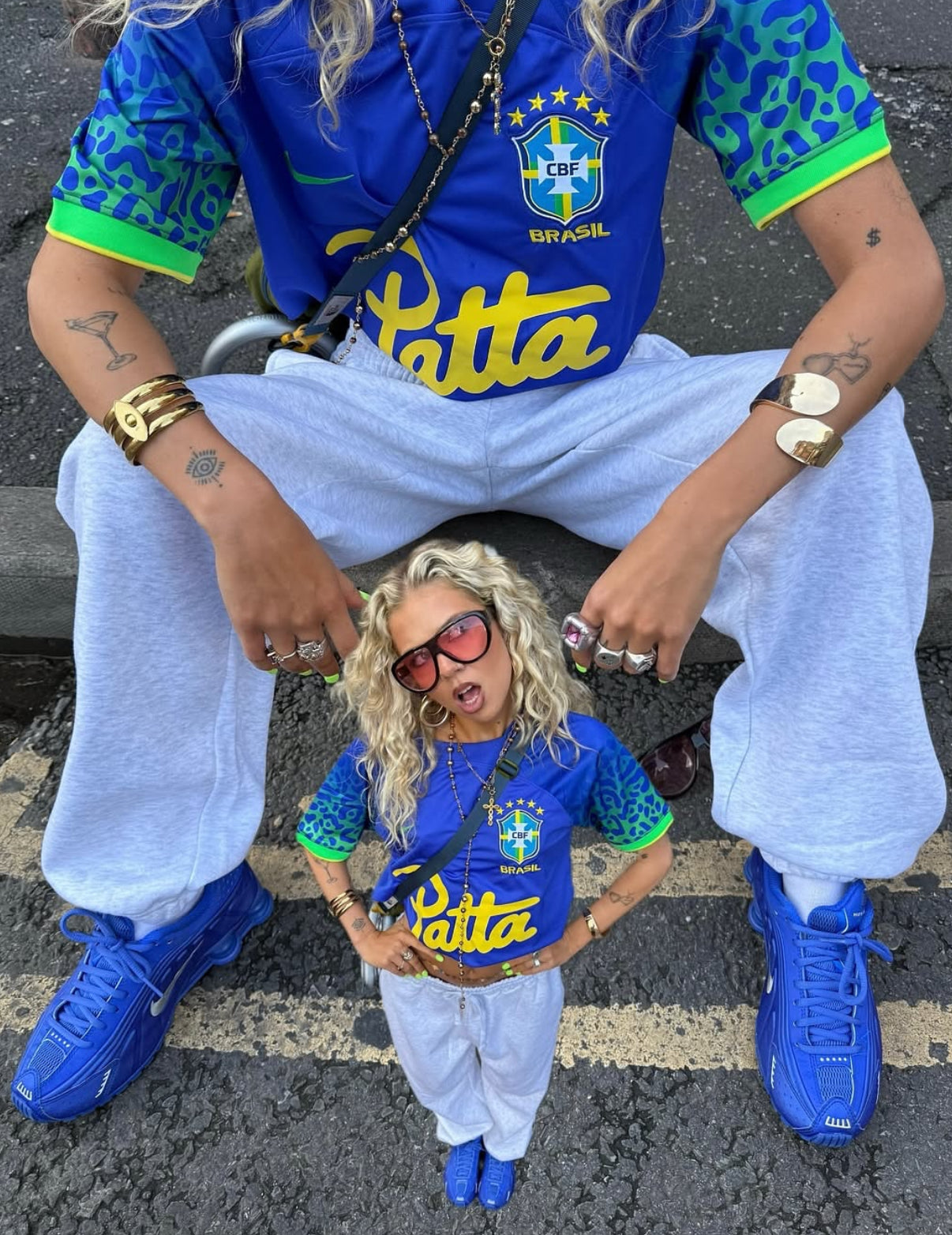 Brazil X Patta Special Edition Blue Shirt