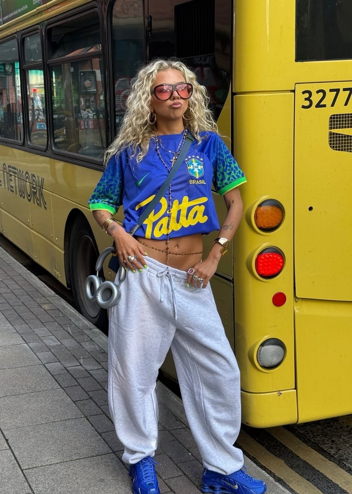 Brazil X Patta Special Edition Blue Shirt