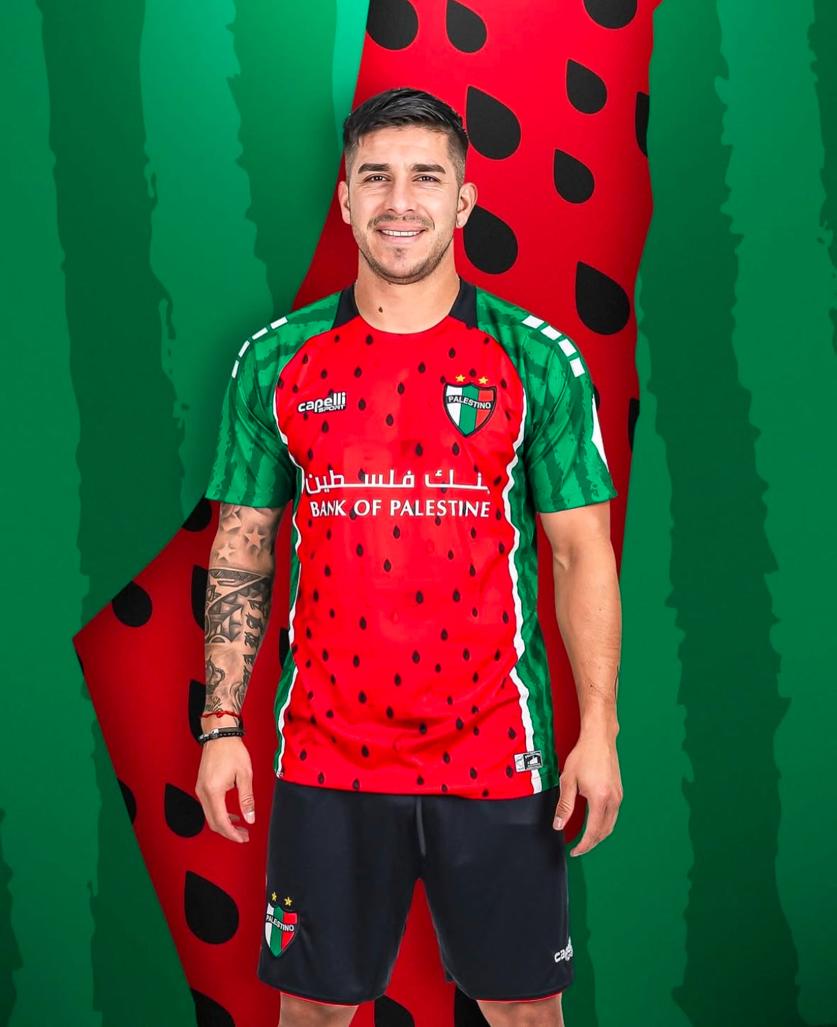 Palestino Watermelon Shirt - Palestine 2025/26