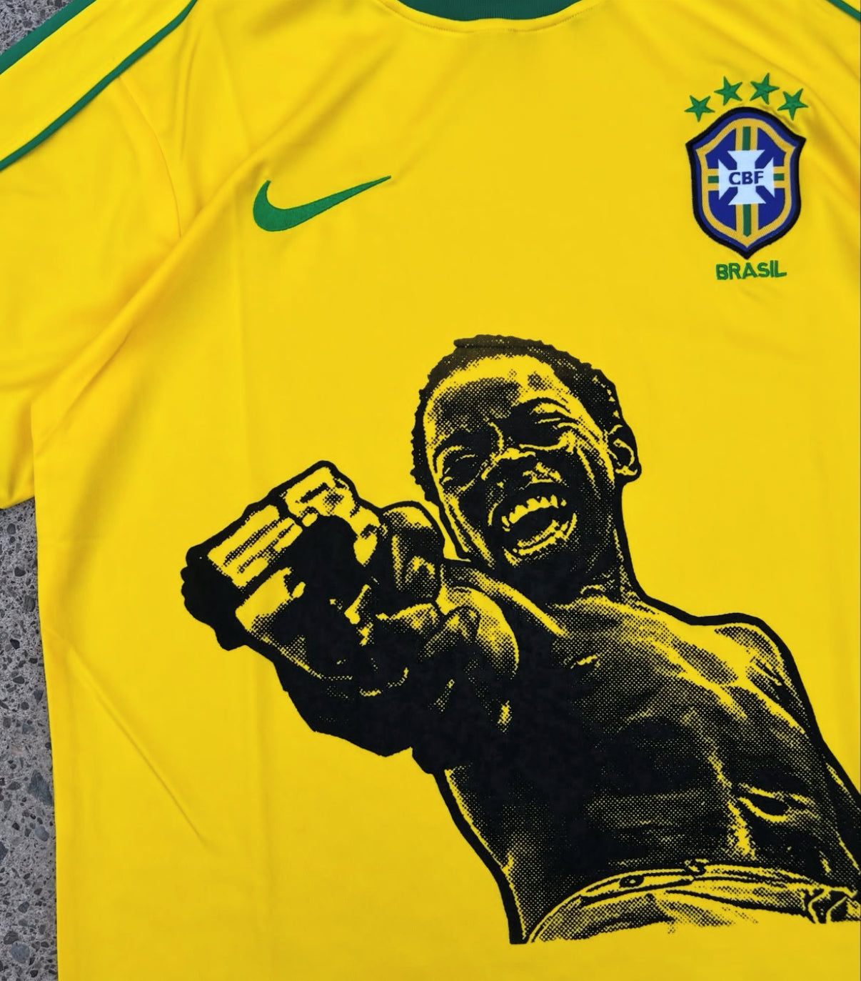 1998 Brazil Retro Shirt City of God Concept