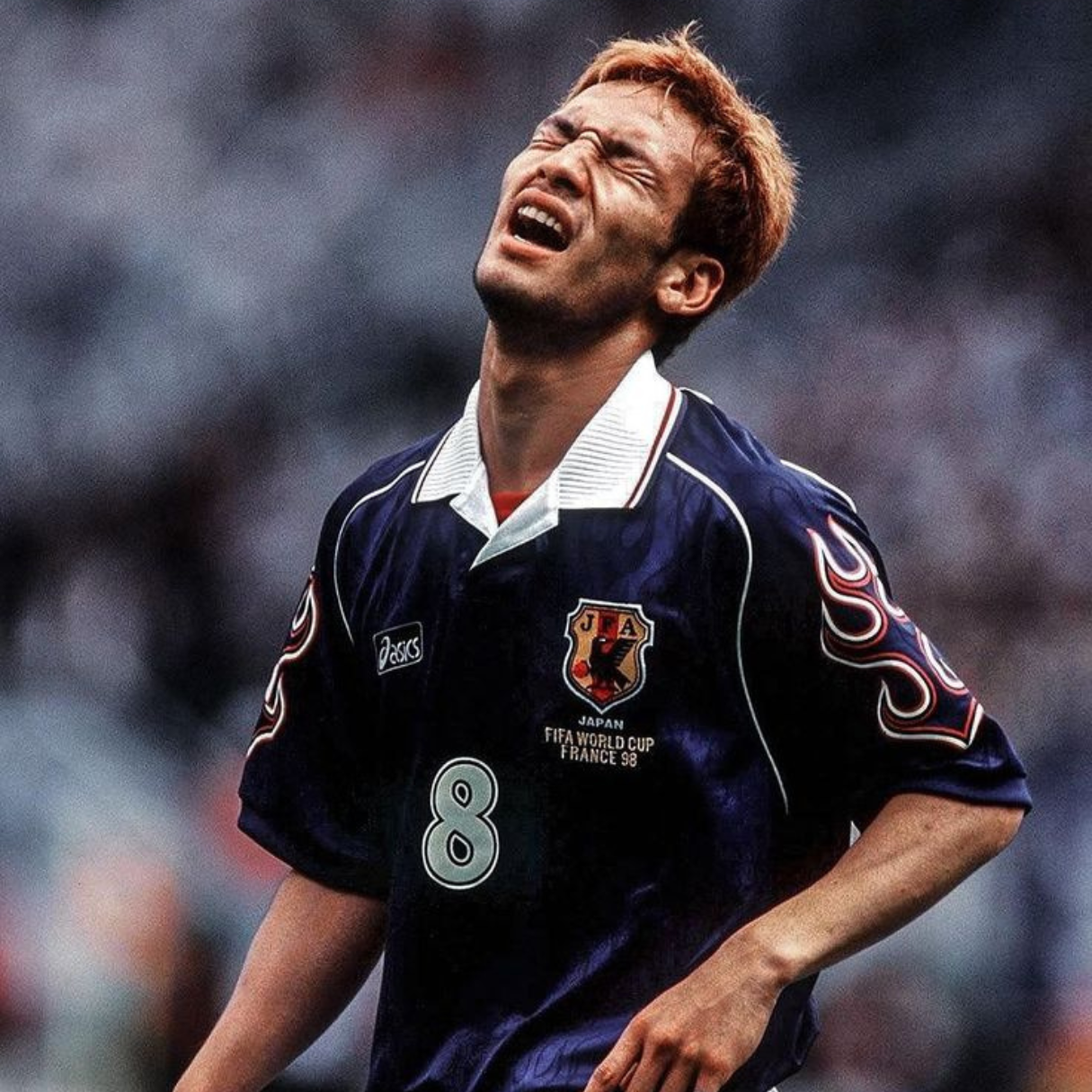 Japan Retro Shirt 1998 World Cup Blue Home