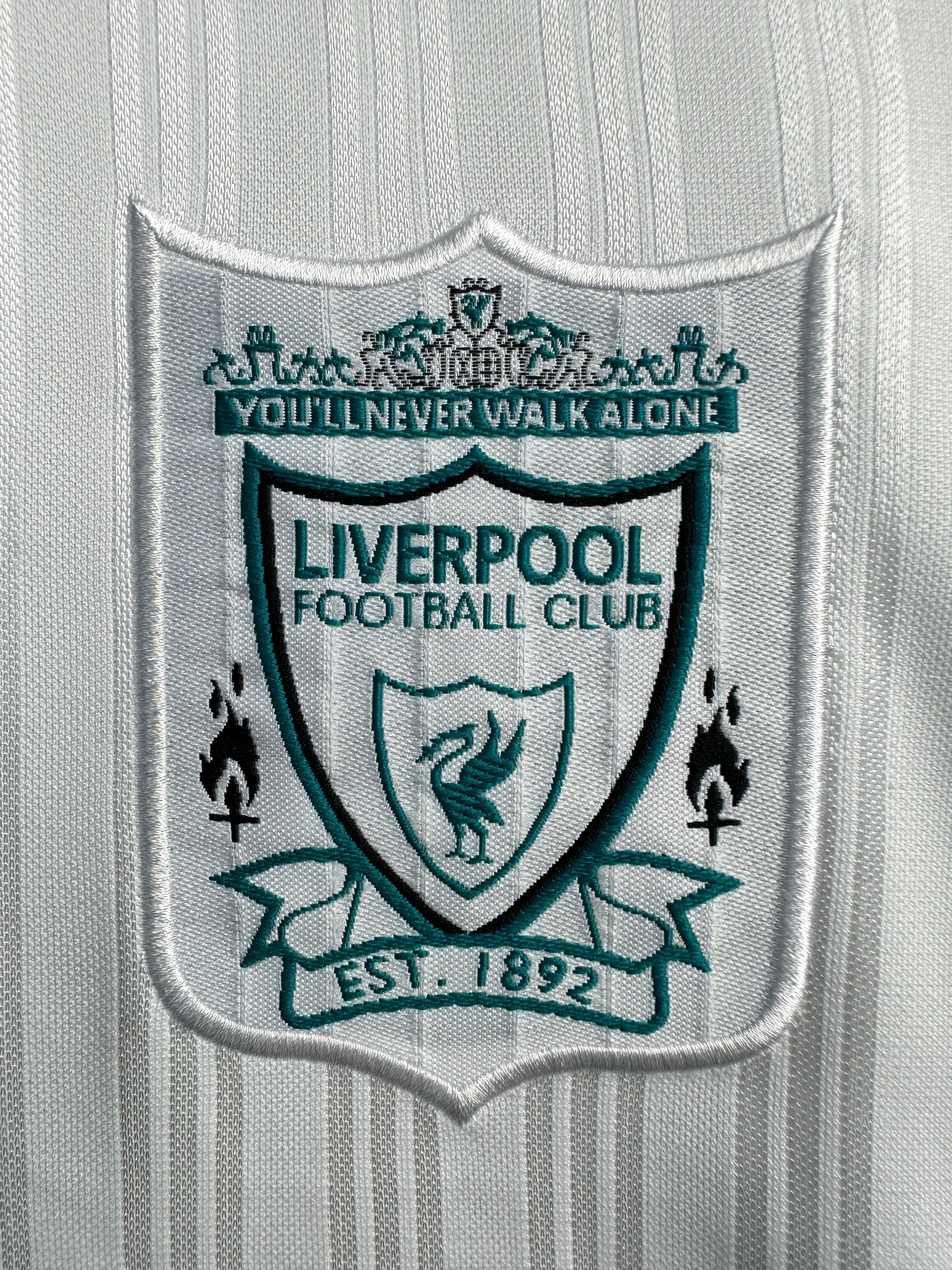 Liverpool Long Sleeve Shirt Home - 1995-96