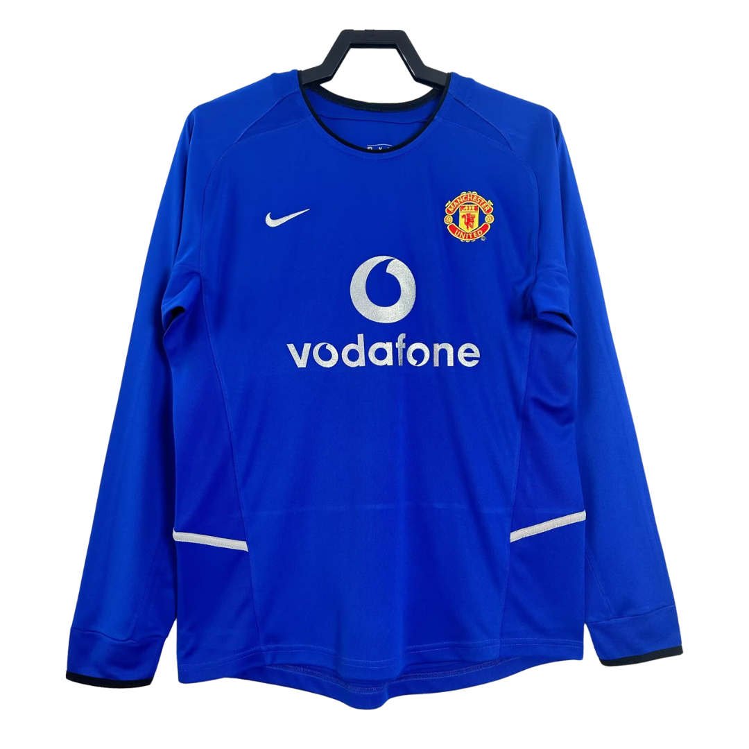 Manchester United Long Sleeve Away Shirt - 2002/03