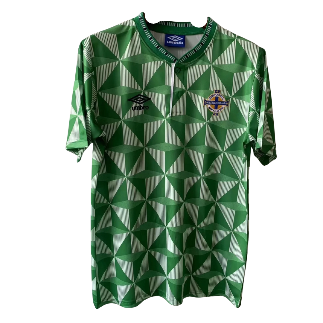 1990 Northern Ireland Retro Home Shirt
