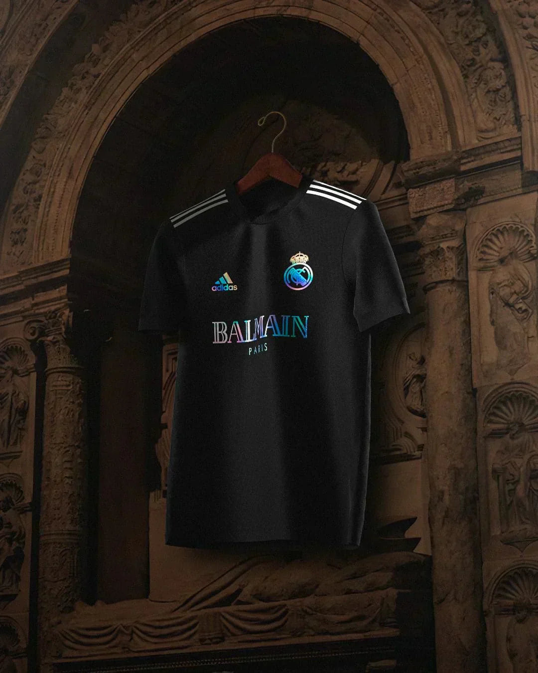 Balmain Real Madrid Shirt - Black