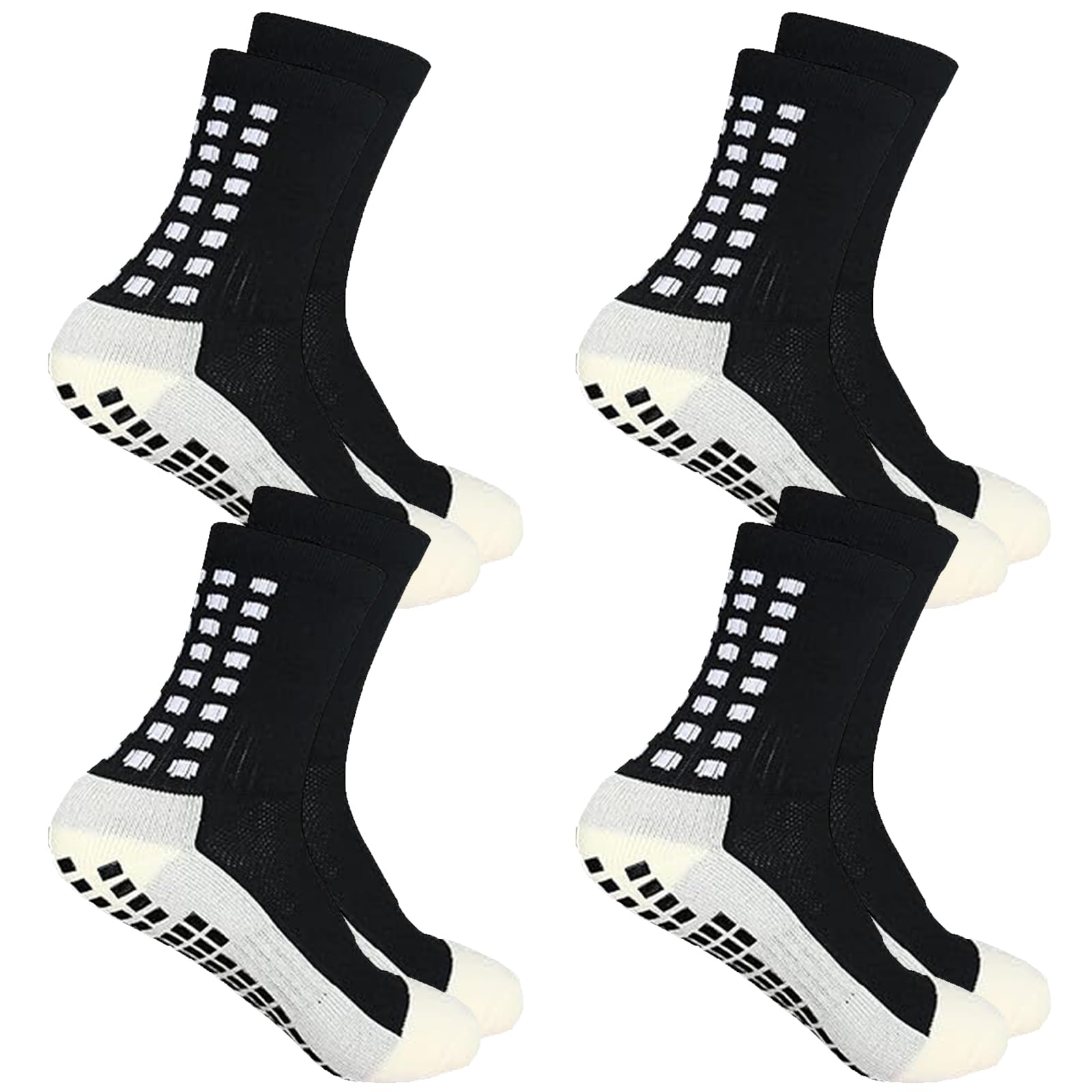 Premium Non-Slip Sports Socks – Ultimate Performance (Black)