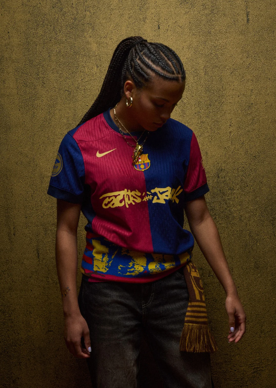 FC Barcelona Travis Scott Shirt – El Clásico Home (Player Version)