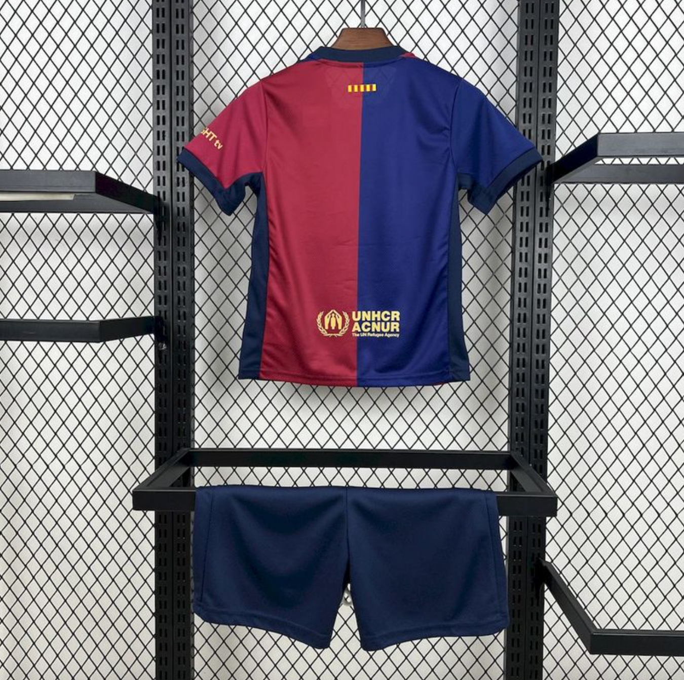 FC Barcelona × Travis Scott Away Kids Kit