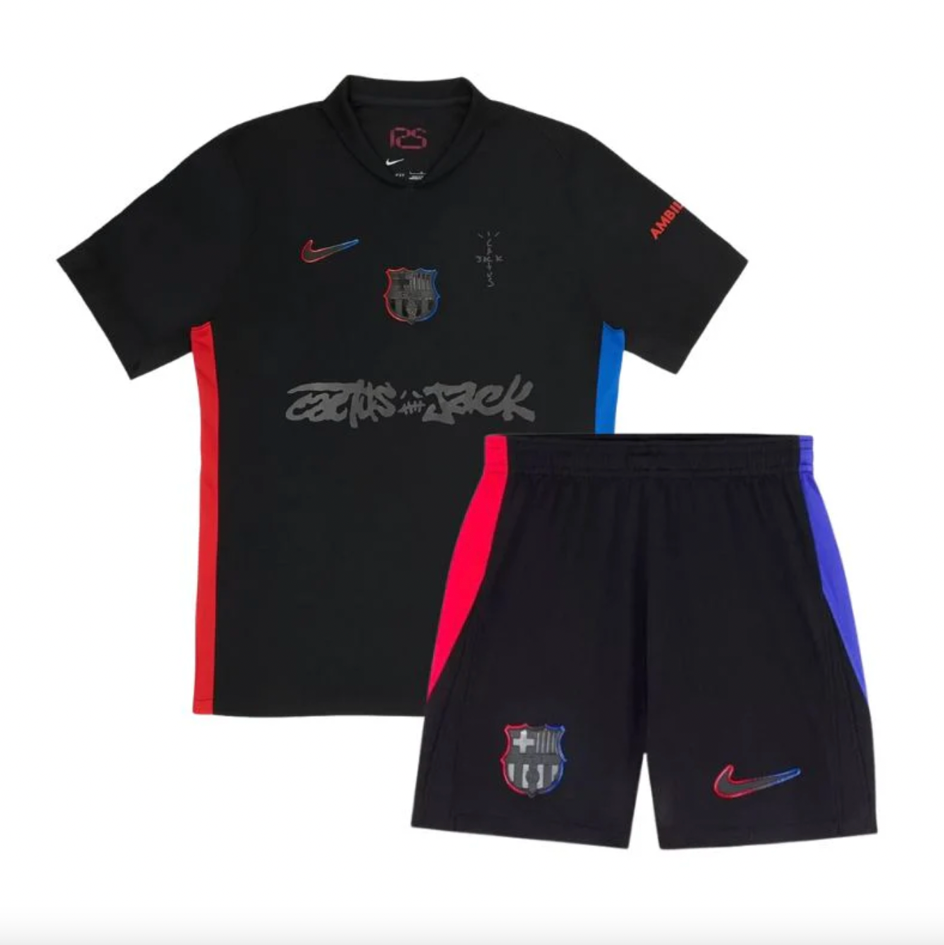 FC Barcelona × Travis Scott Home Kids Kit