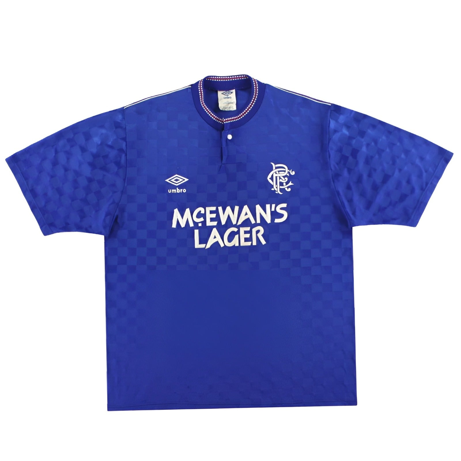 1987-1990 Rangers Retro Home Shirt