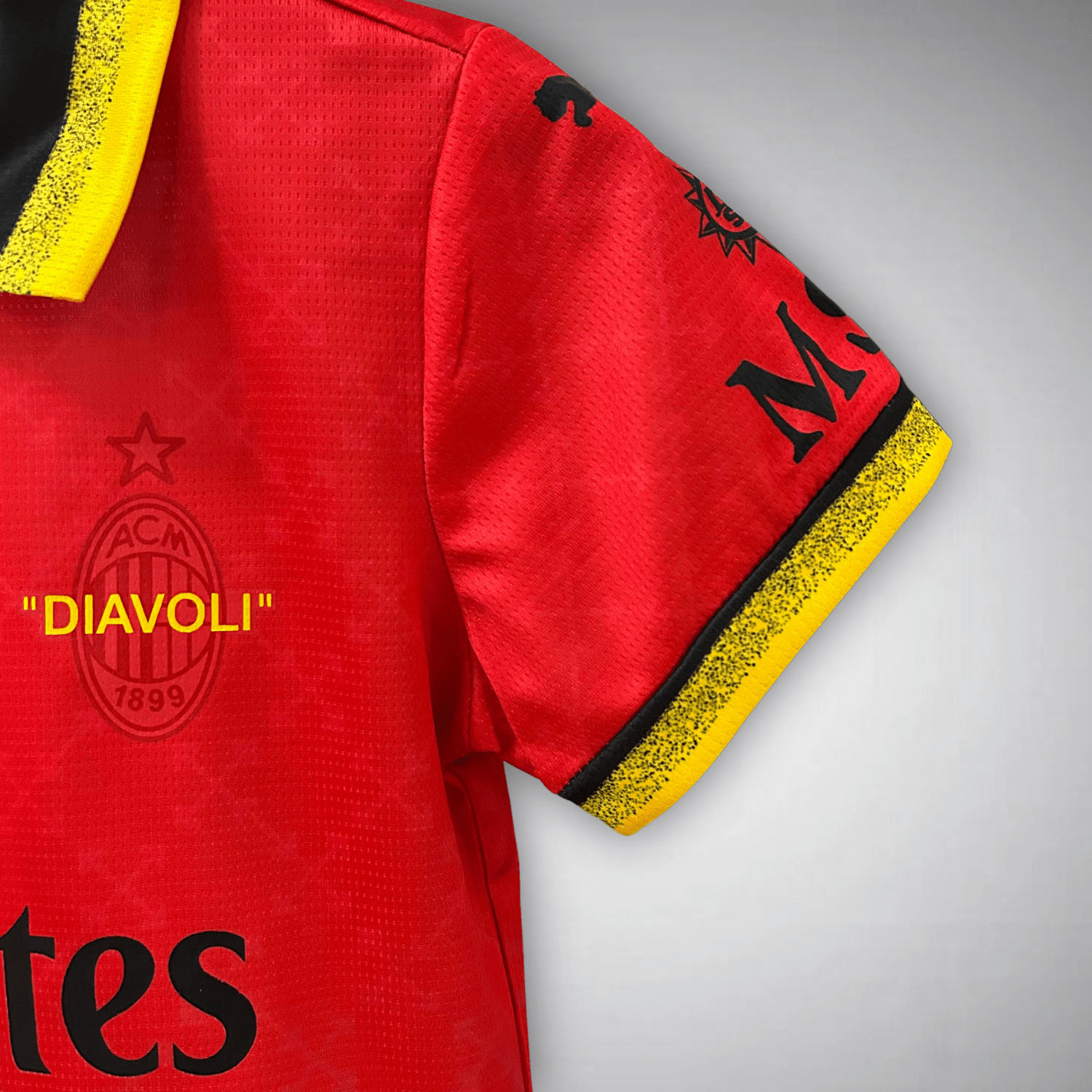 AC Milan Off-White Kids Football Kit - Limited Edition