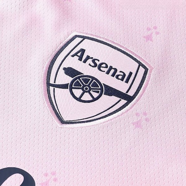 2022/23 Arsenal Pink Third Shirt