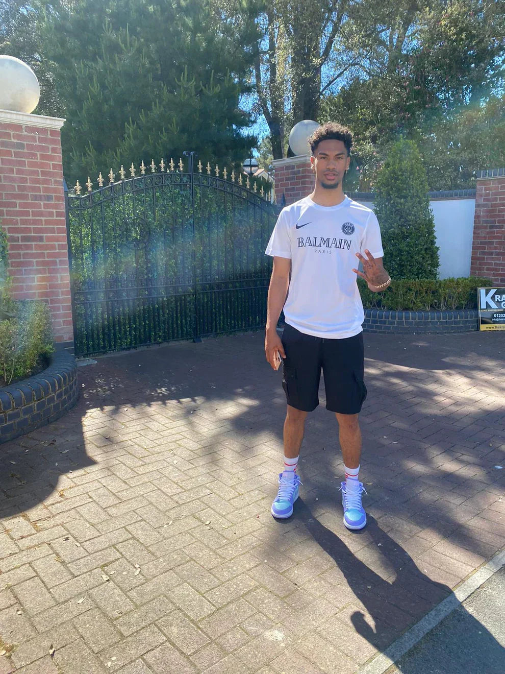 PSG Balmain Shirt White