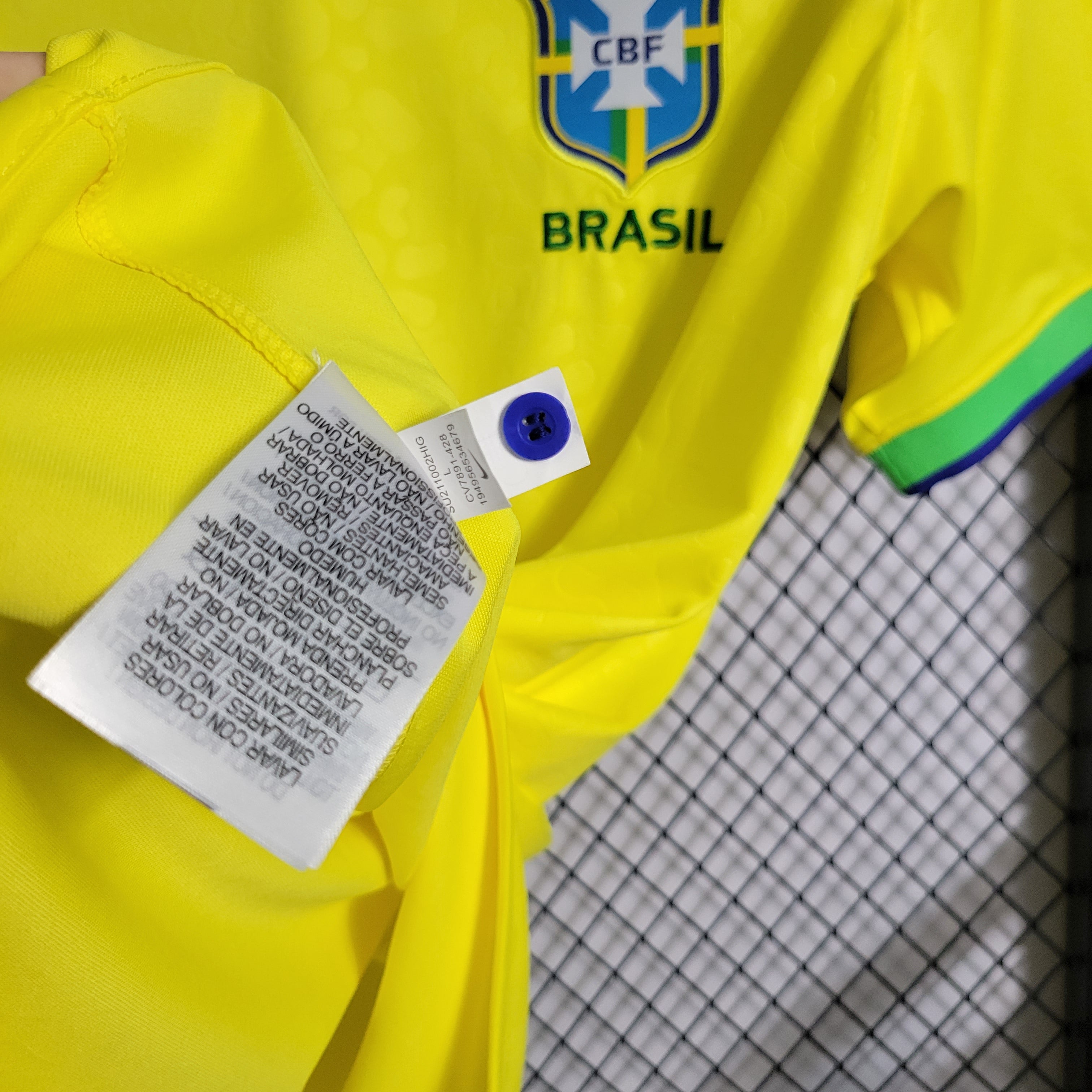 Brazil Home Shirt National Team World Cup 22/23