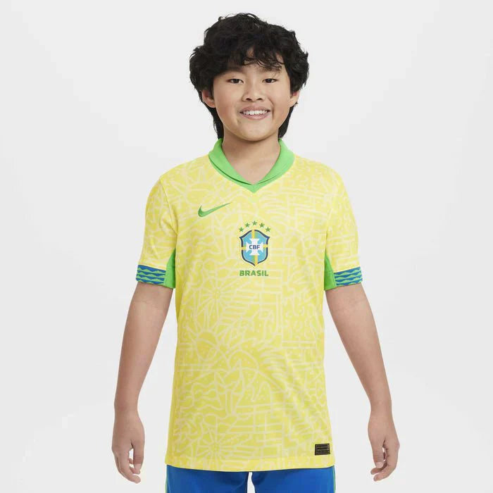 Brazil Home Kids Football Kit 2024/2025