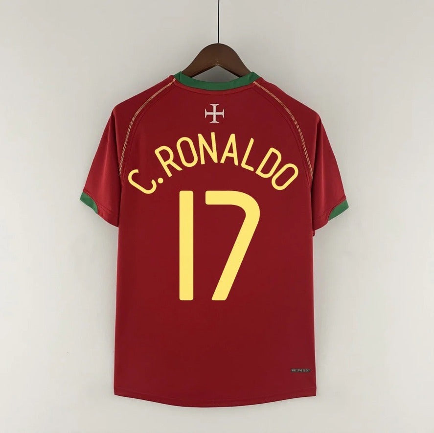 Portugal 2006-07 Home Retro Shirt