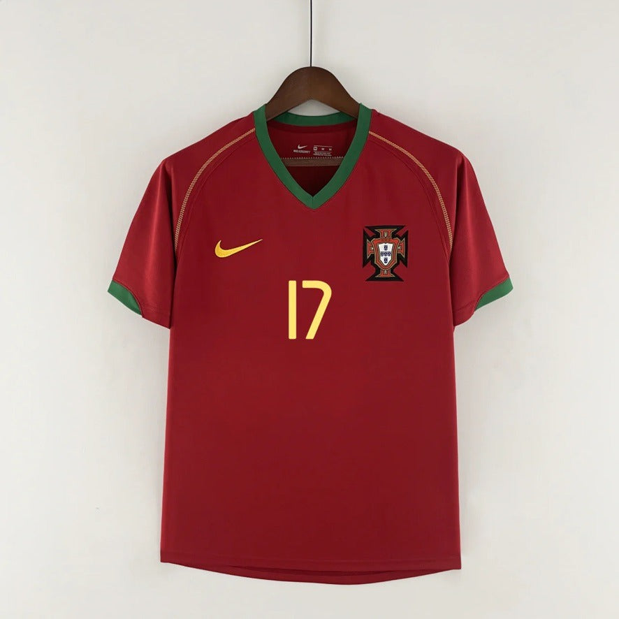 Portugal 2006-07 Home Retro Shirt