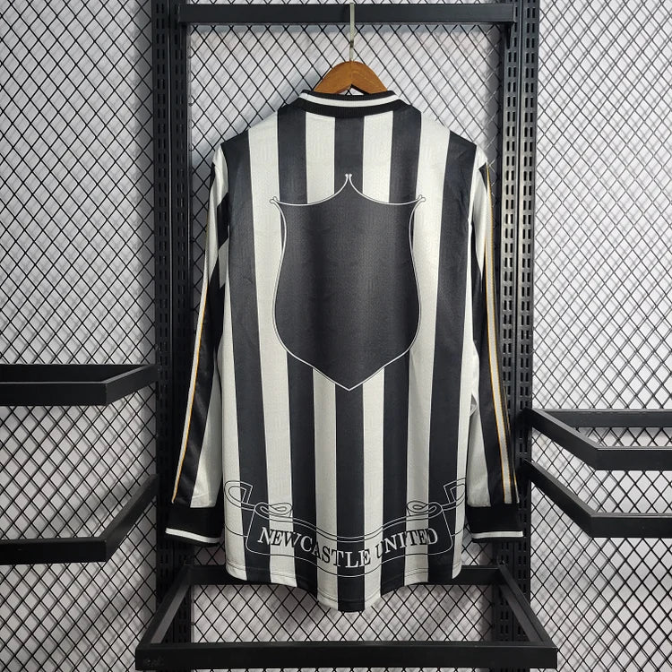 1995-1997 Newcastle United Retro Long Sleeve Home Shirt