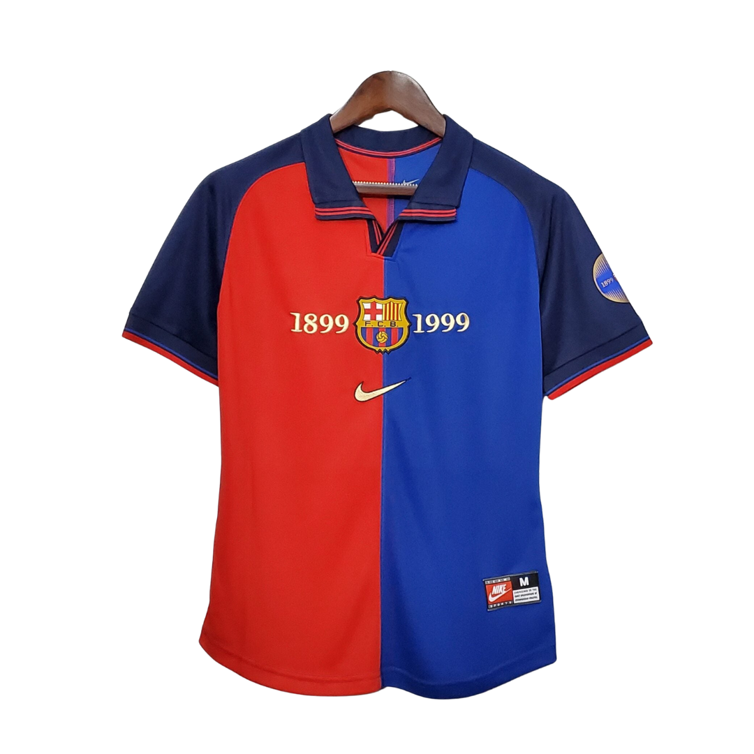 FC Barcelona Home Shirt - 100 Years - 1998/1999