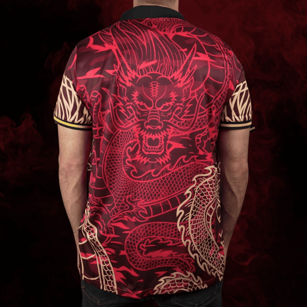 Real Madrid Dragon Shirt - Red Dragon De Fuego (Red Dragon)