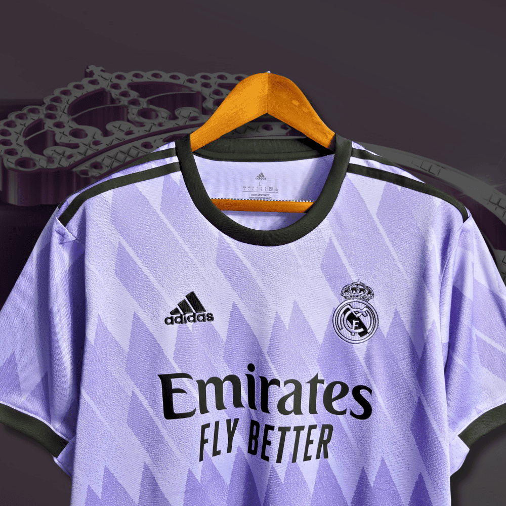 Purple Real Madrid Shirt - 22/23 Away