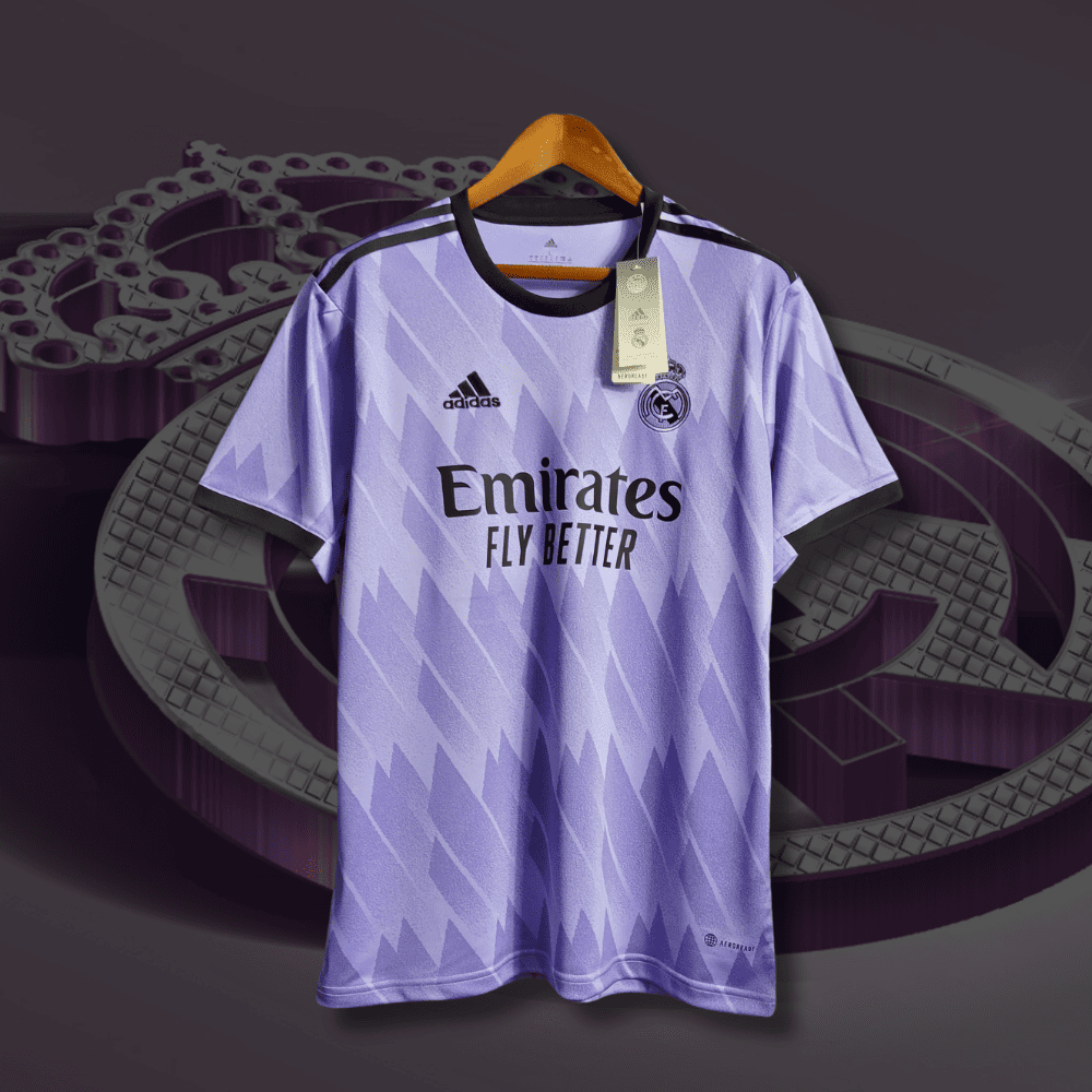 Purple Real Madrid Shirt - 22/23 Away