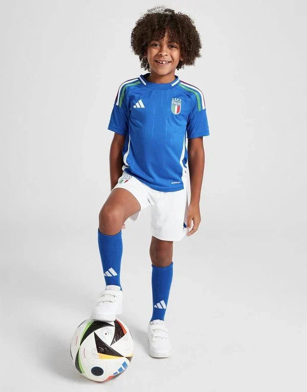 Italy Home Kids Football Kit 2024/25