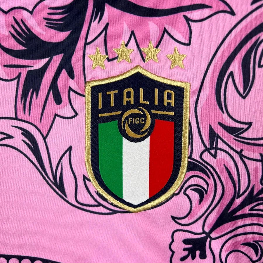 Italy Versace Pink Shirt - Special Edition