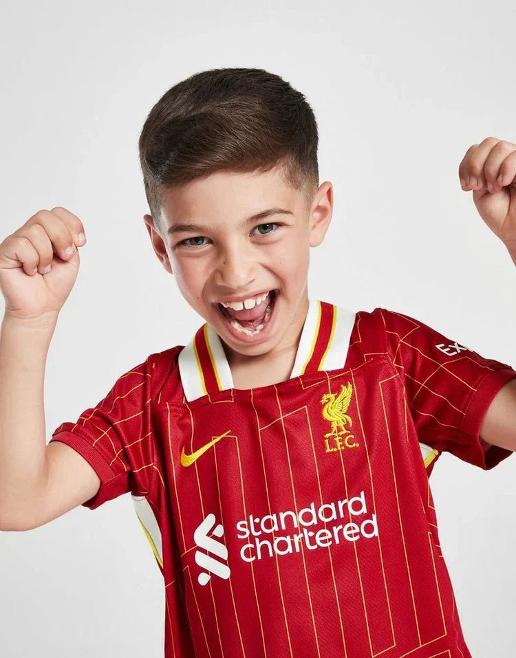 Liverpool Home Kids Kit 2024-25