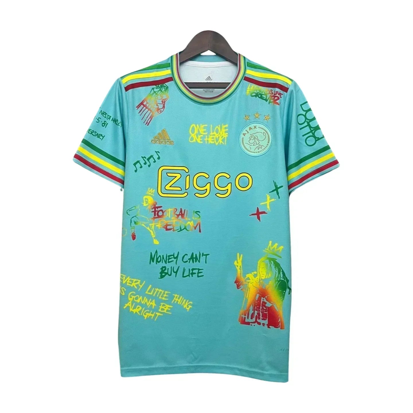 2025/26 Ajax Shirt Bob Marley