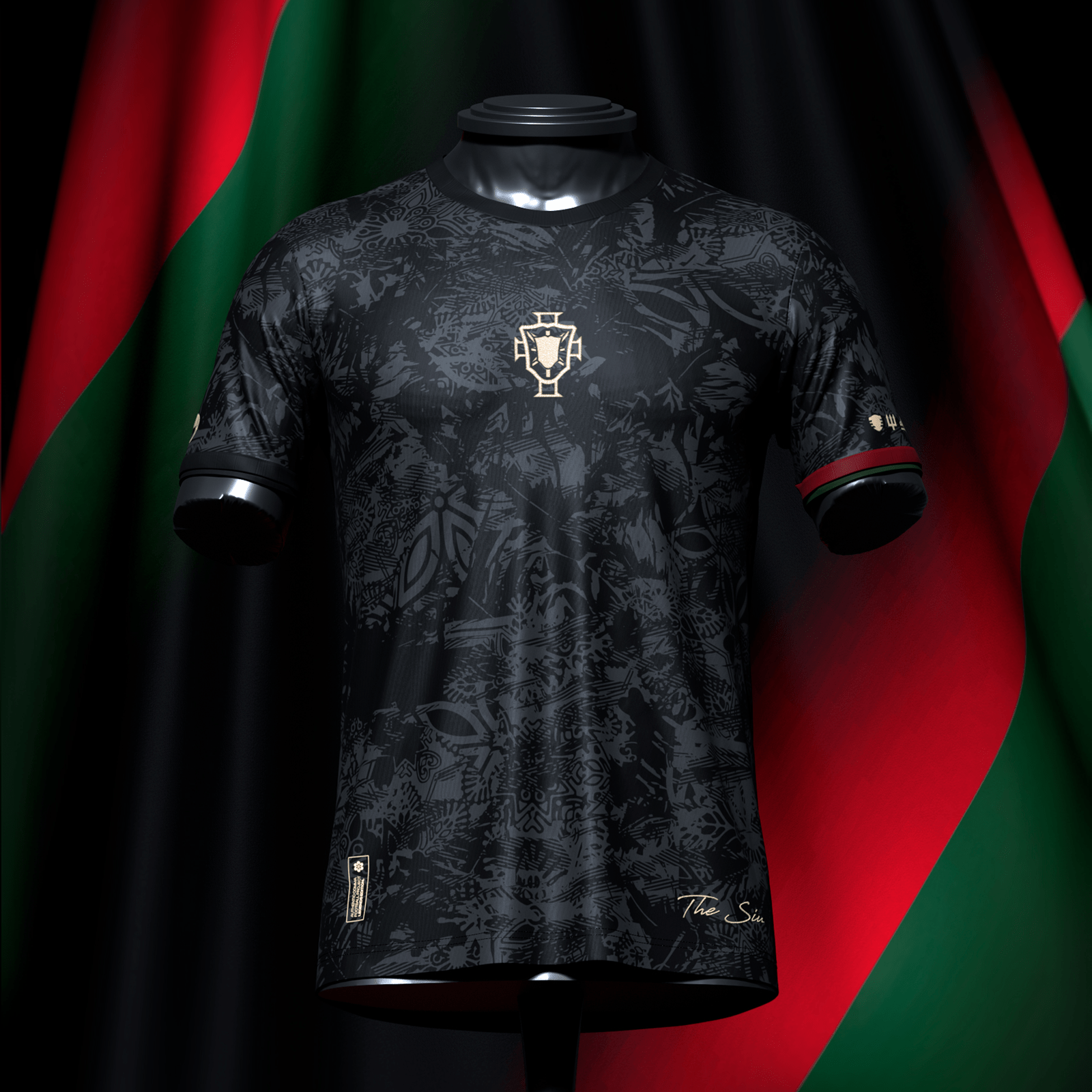 Portugal Ronaldo The Sui Shirt