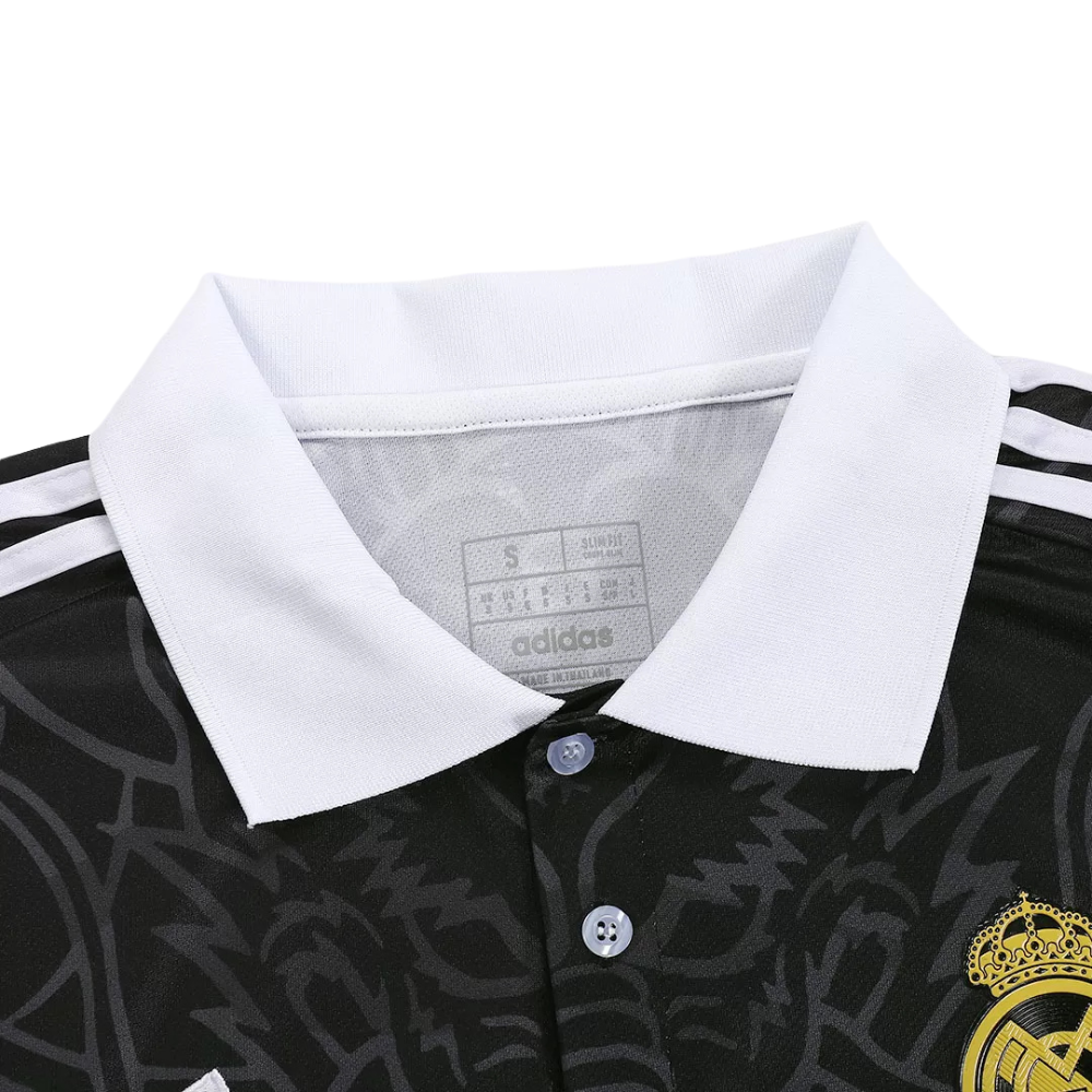 Real Madrid Dragon Shirt Black