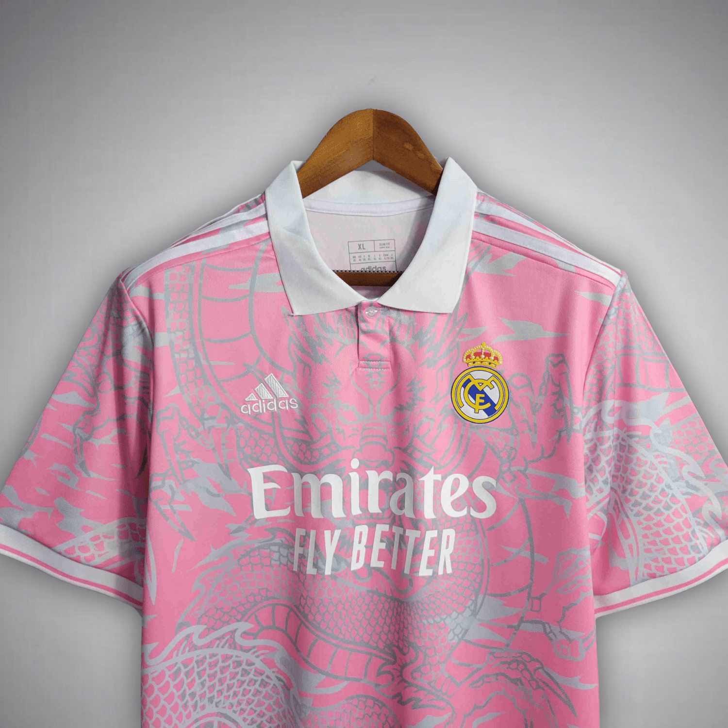 Real Madrid Pink Dragon Shirt